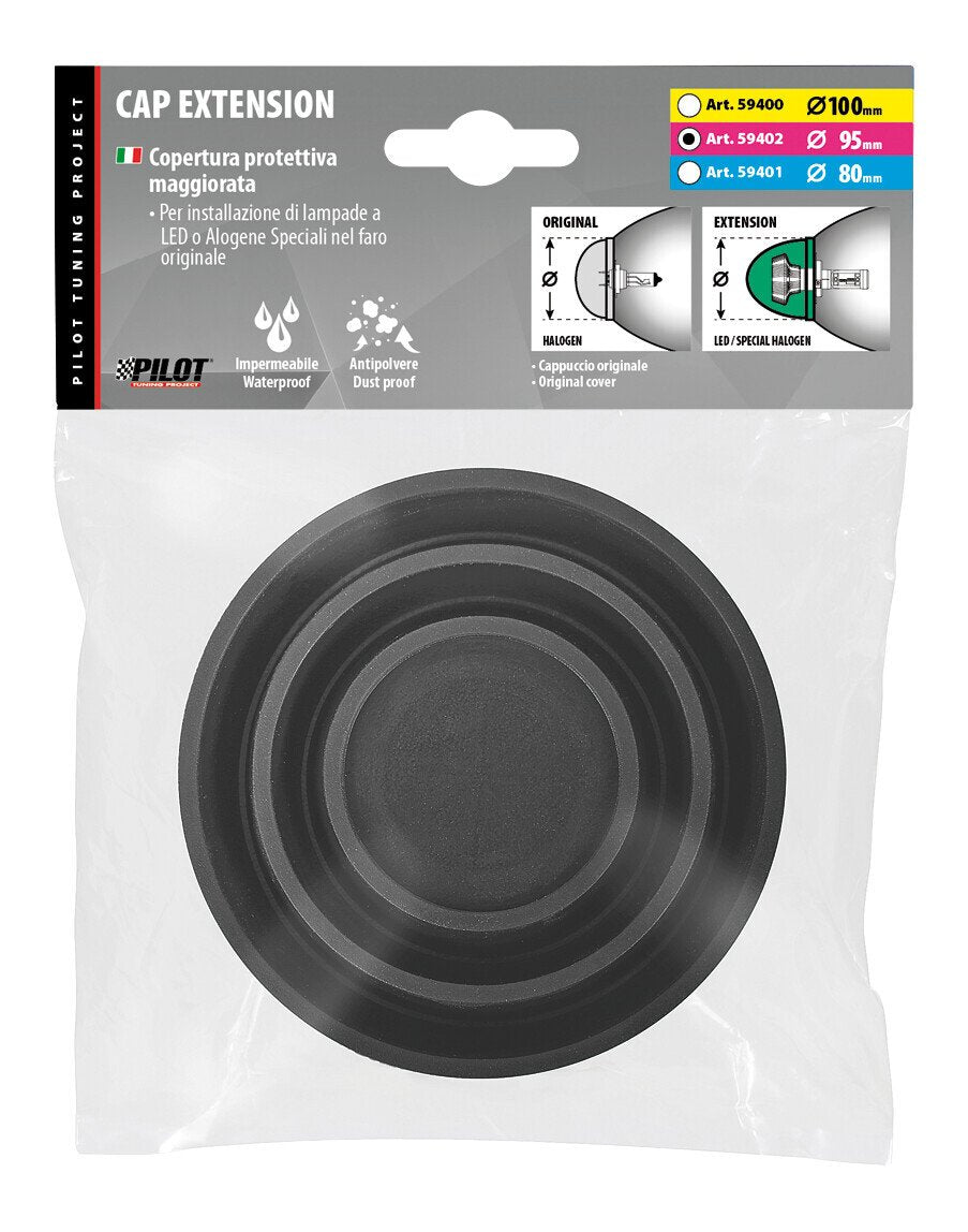 Lampa Copertura protettiva faro maggiorata - 95 mm 59402