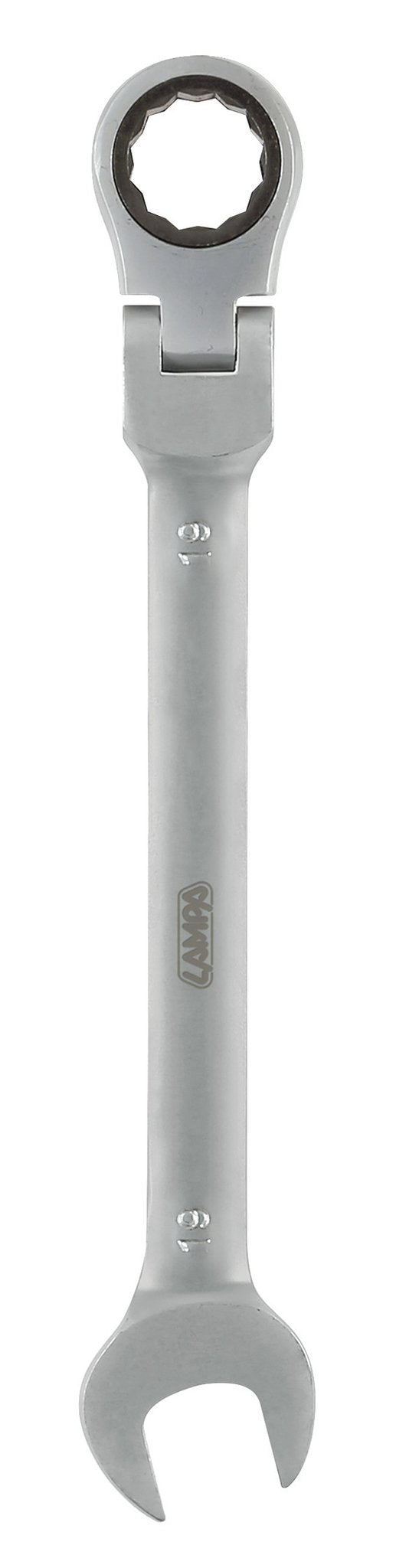 Lampa Chiave combinata con cricchetto snodato - 19 mm 59561