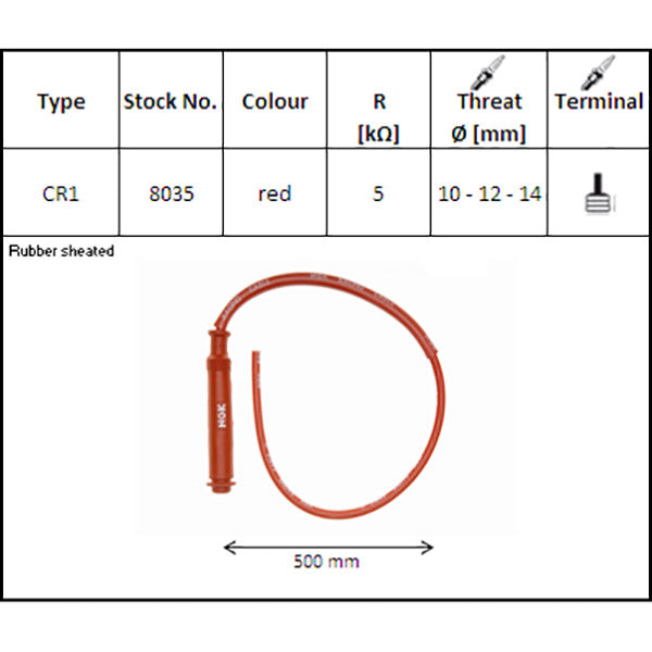 NGK CR1 Zündkerzenaufsatz