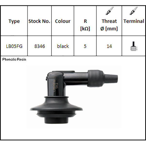 Accesorio de bujía NGK LB05FG