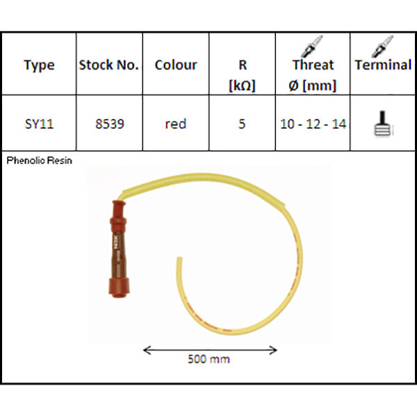 Accesorio de bujía NGK SY11