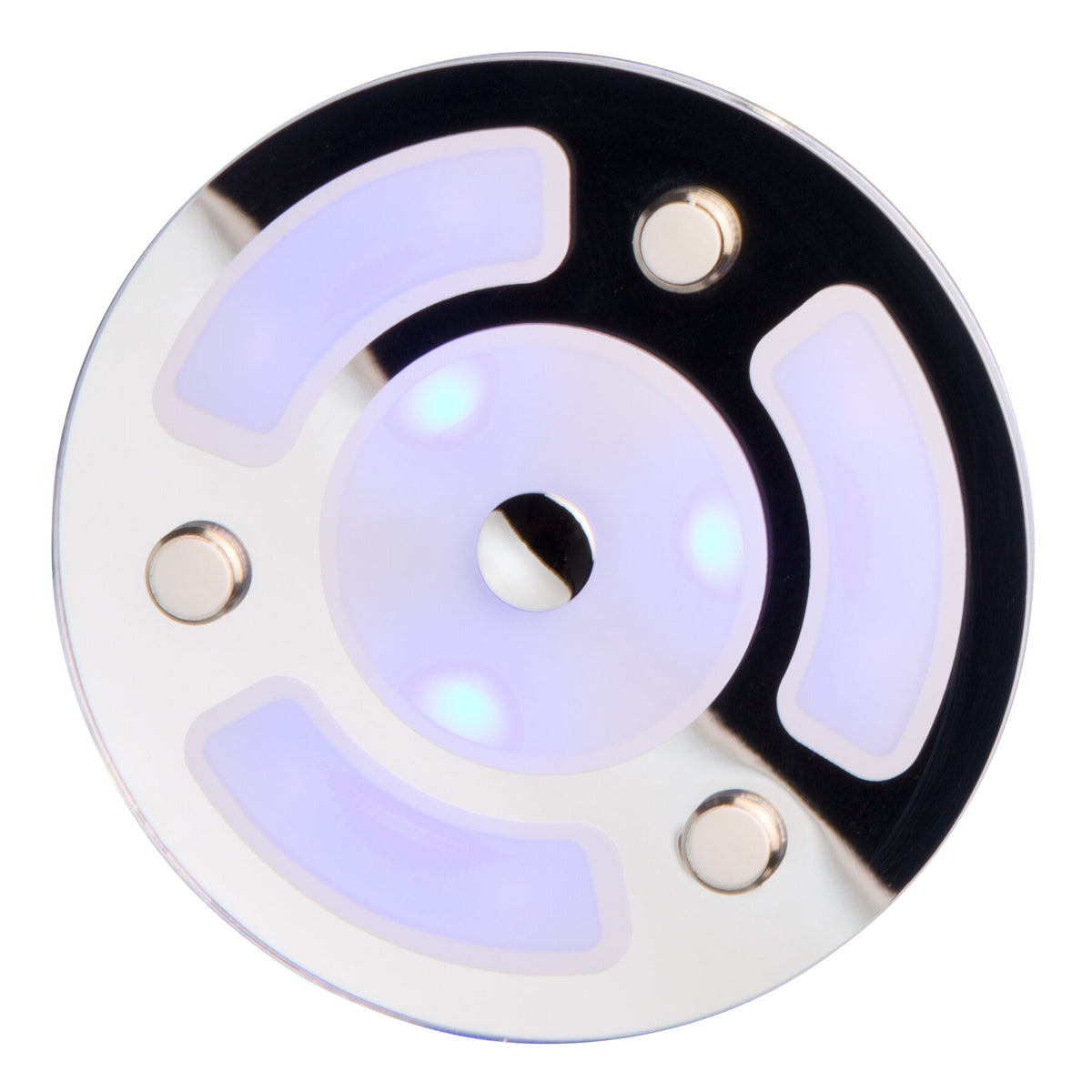 Plafoniera LED da soffitto rotonda Nightlight Round 100 mm 3,2 W luce notturna blu