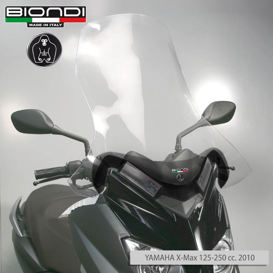 Biondi Club Parabrezza Trasparente Yamaha X-Max 125/250 2010-2013