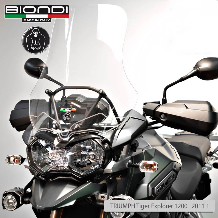 Biondi Cupolino Trasparente Triumph Tiger Explorer 1200 / XC 2011 - Linea Gust