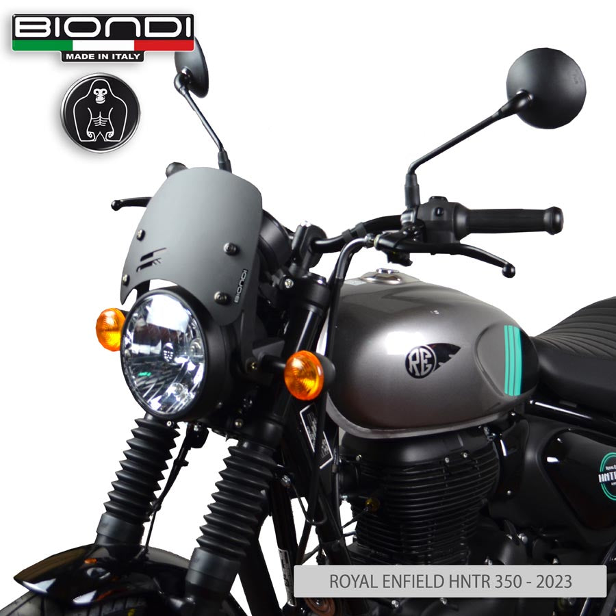 Biondi Cupolino Caffè Nero Satinato Royal Enfield Hunter 350 2023 - MPN 8010428