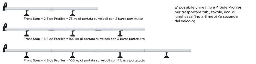 Thule 000322 Side Profiles