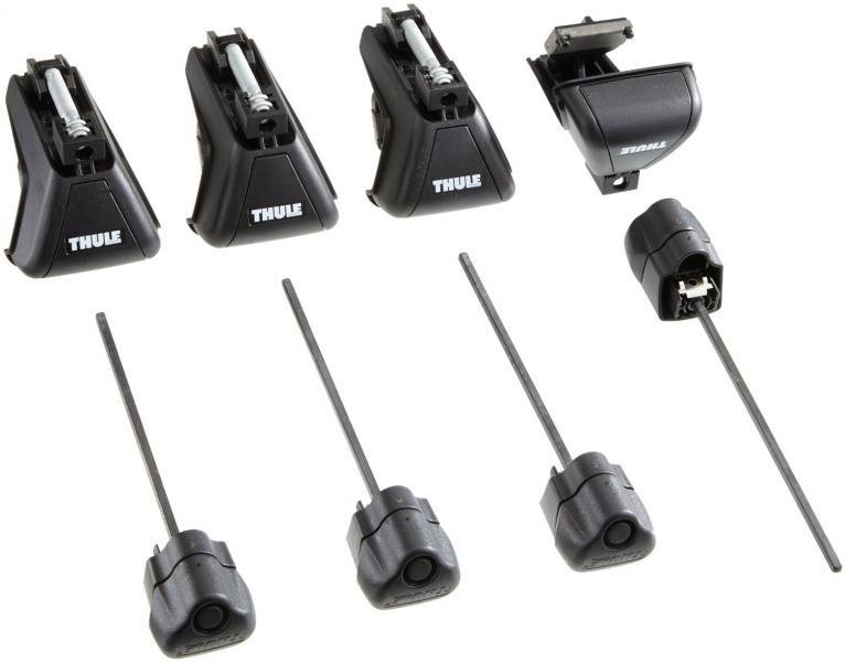 Thule 004903 Thule Set mit 4 Rapid Intracker 4903 Füßen