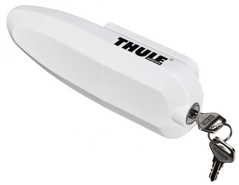 Thule 301406 Candado universal para autocaravanas y furgonetas, blanco