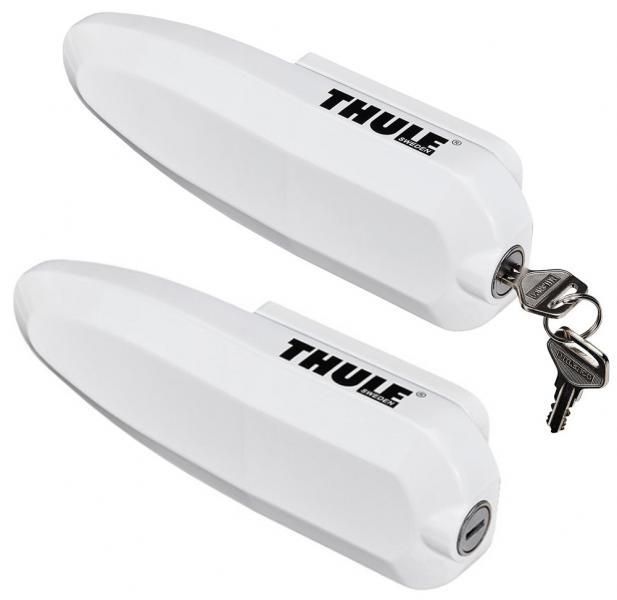 Thule 301419 Candado universal negro, par de candados para autocaravanas y furgonetas