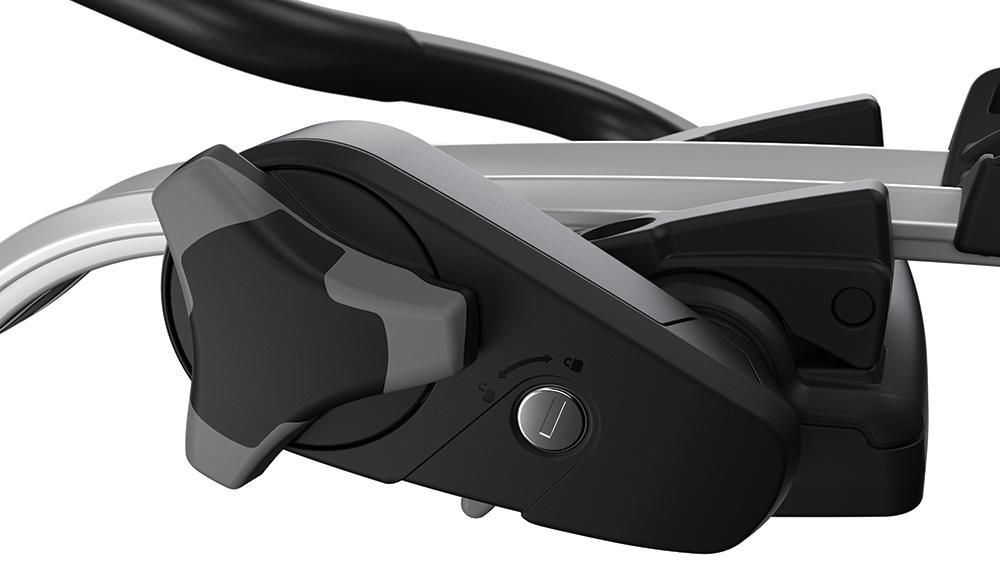 Portabicicletas de techo Thule 598002 ProRide, negro