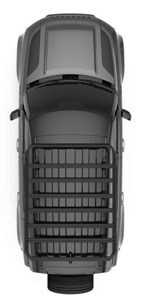 Plataforma de techo Thule Caprock L (190 cm/150 cm) 611003