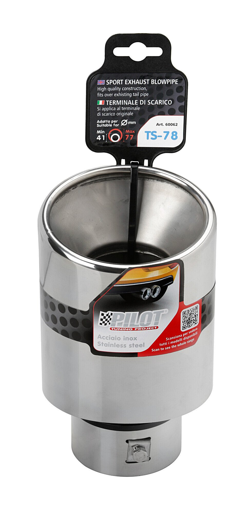 Pilot TS-78, terminale di scarico