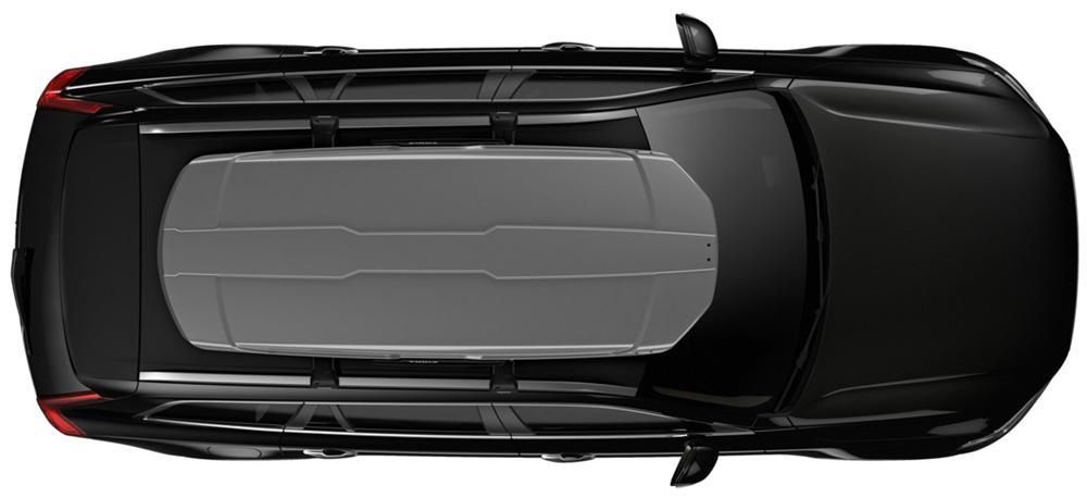 Thule Motion XT Alpine Roof Box Car Polished Titanium 629500