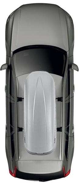 Thule 631808 Auto Pacific L 780 Roof Box, Grey