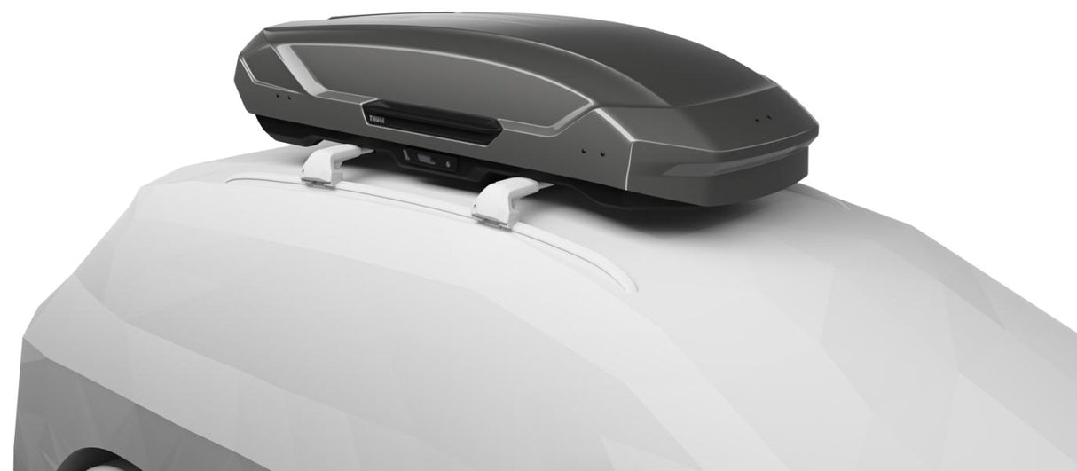 Thule Motion 3 L Dachbox aus poliertem Titan