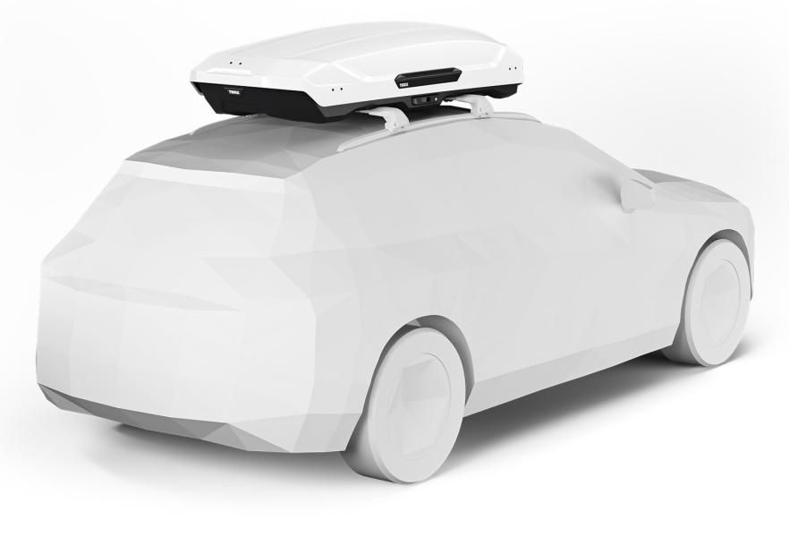 Cofre de techo Thule MOTION 3 XL BLANCO