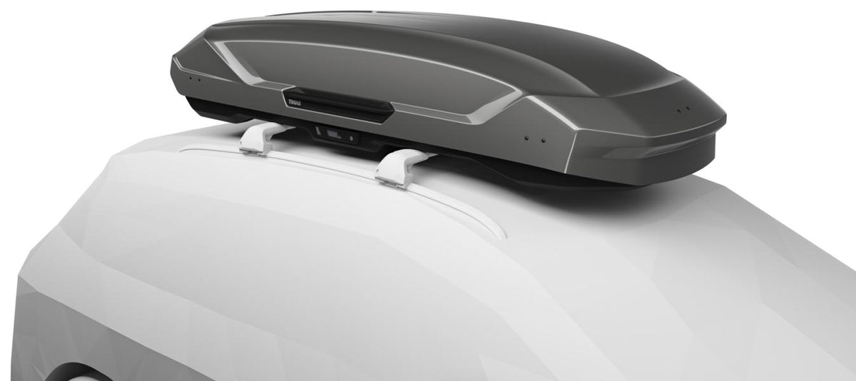 Thule Motion 3 XXL Dachbox aus poliertem Titan