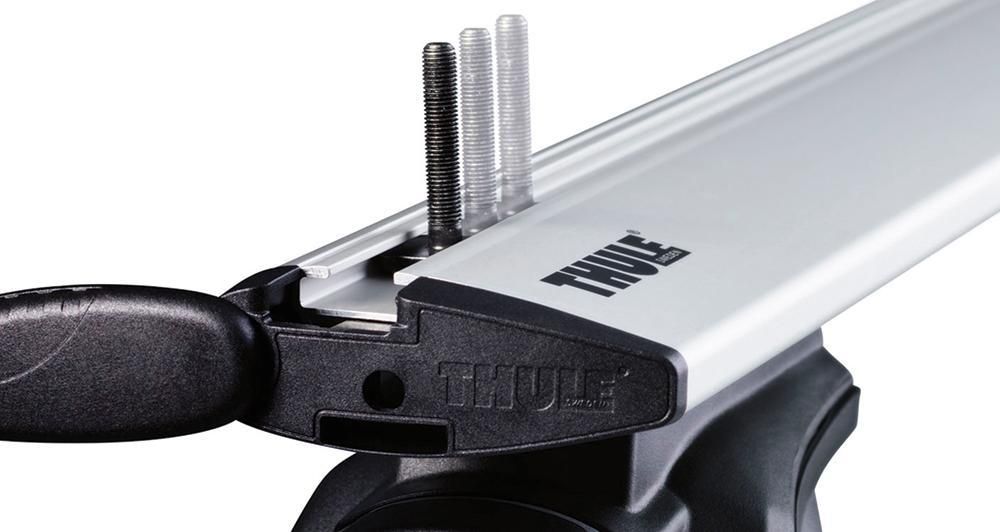 Thule 697104 Adattatori fissaggio box su canaline a T 20x27 mm