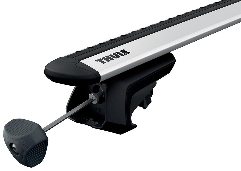 Thule 710410 Satz mit 4 Evo-Relingfüßen für 710410 Dachträger