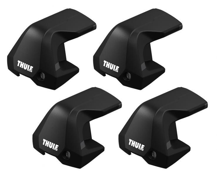 Thule 7205 Juego de 4 pies de abrazadera de borde para portaequipajes de techo