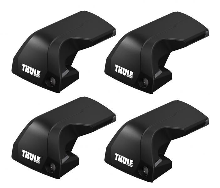 Thule 7206 Satz mit 4 Edge Flush Rail Füßen für Dachgepäckträger
