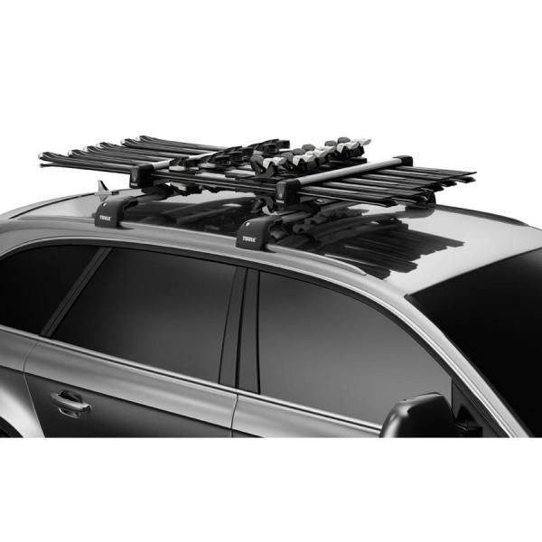 Thule 732600 SnowPack Dachskiträger für 6 Paar Ski