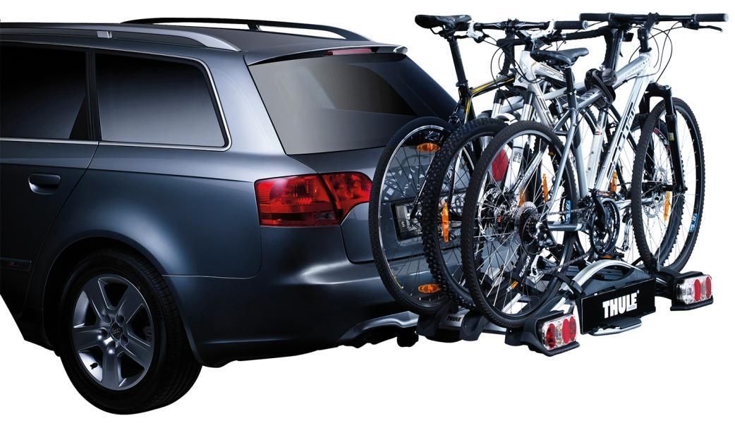 Portabicicletas Thule Euroway G2 3Bike de 13 pines para barra de remolque 922020