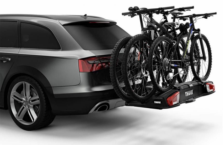 Thule 939001 Portabici da gancio traino VeloSpace XT 3 bici 13 poli nero