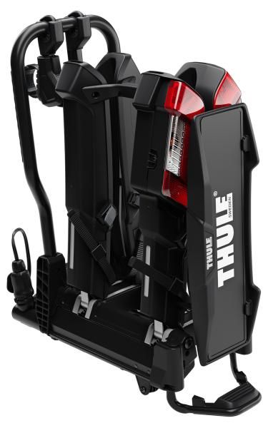 Thule EasyFold 3 Fahrradträger für 2 Fahrräder mit 13-poliger Anhängerkupplung