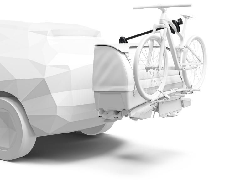 Thule Braccio quarta bici per EasyFold 3 con box Onto