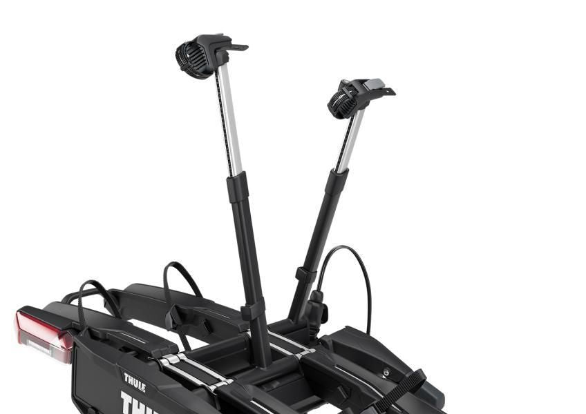 Portabicicletas para coche Thule EPOS 2 BIKE con bola de remolque de 13 pines 978100 - MATRÍCULA INCLUIDA (REPETIDOR)