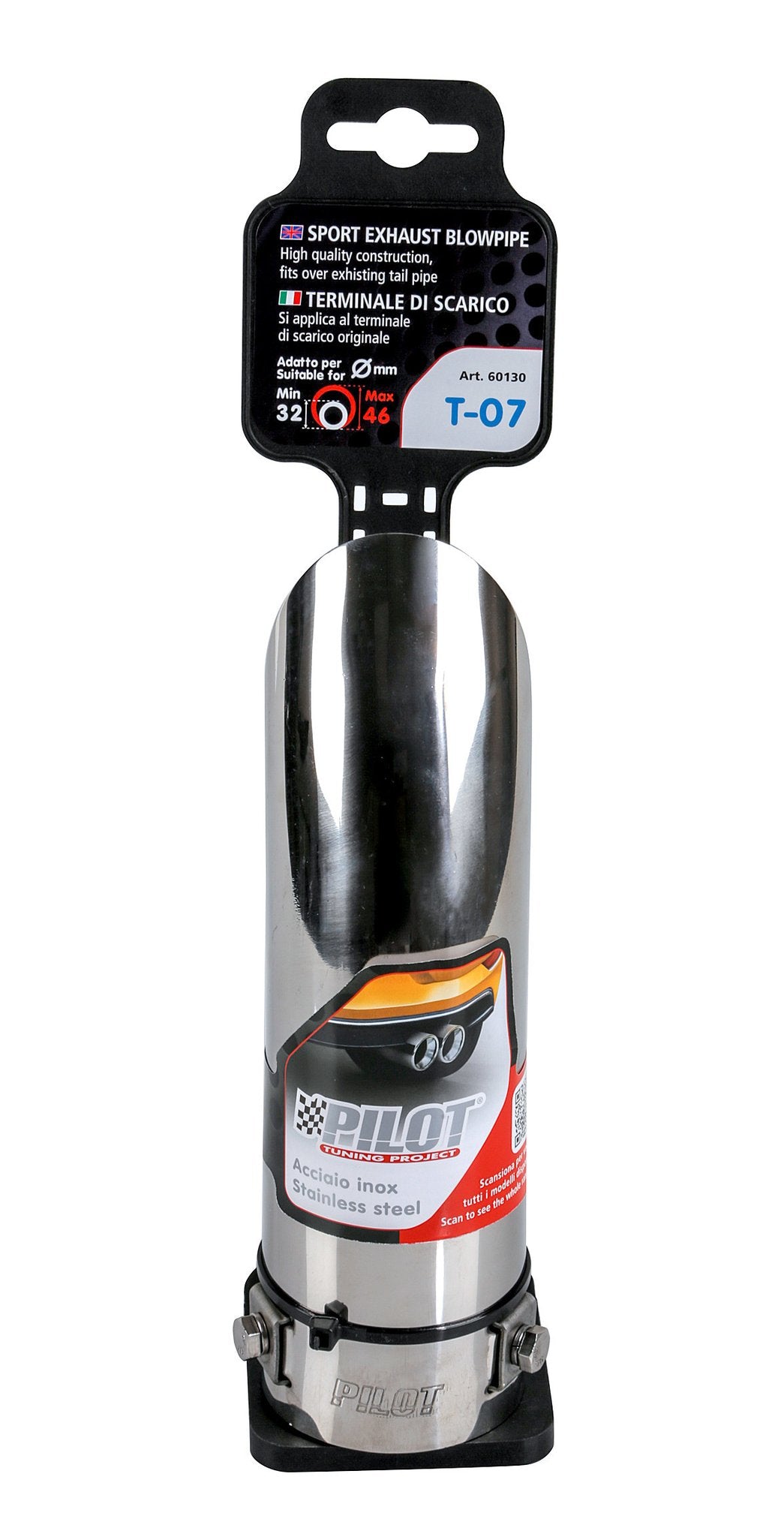 Pilot Terminale di scarico auto Curvi T-07