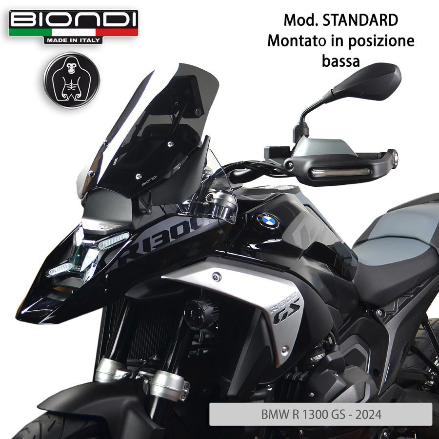 Biondi Cupolino Fumé Scuro Standard BMW R 1300 GS / R 1300 GS Adventure dal 2024