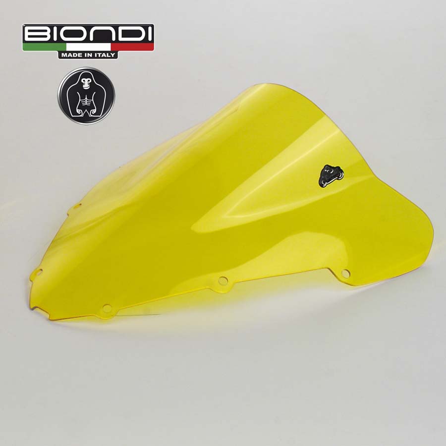 Biondi Cupolino Doppia Bolla Giallo Trasparente Honda CBR 600F 2001-2004