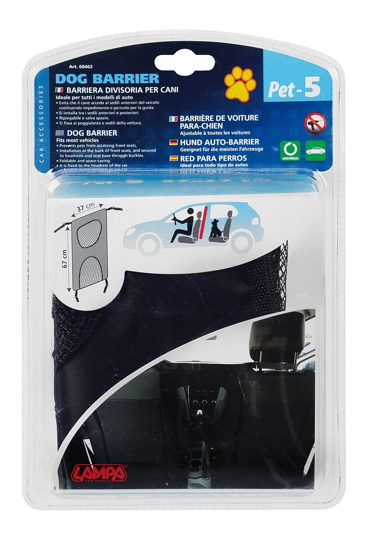 Lampa Pet-5, Barriera divisoria per cani 60462