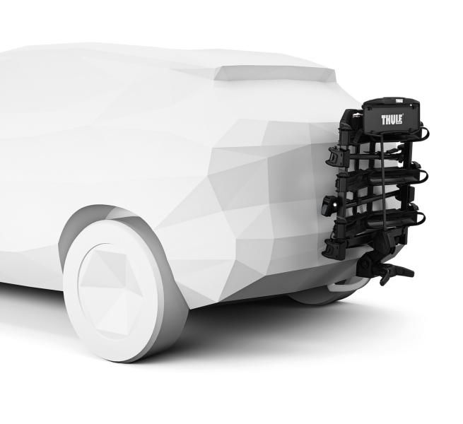 Thule Outpace 3 Bike Towbar Mounted Bike Carrier 13 Pin