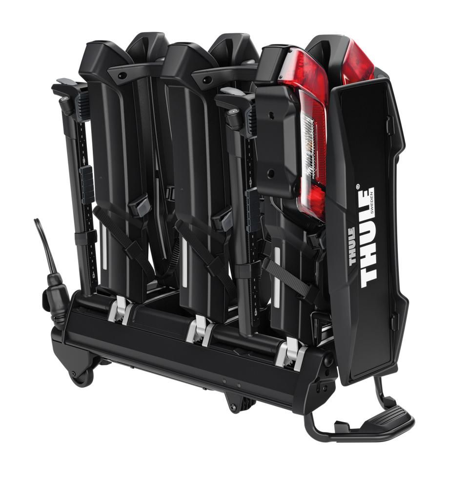Thule Epos 9803 Portabici da Gancio Traino per 3 Bici con ParkSecure