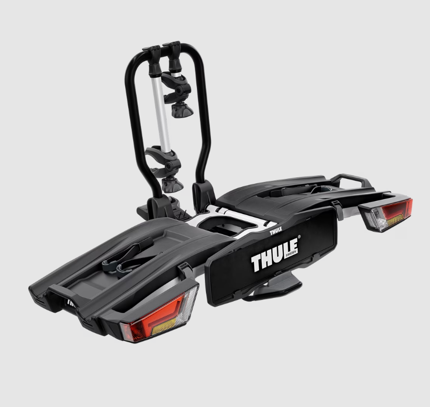 Thule Easyfold Xt Fix4Bike Fahrradträger für 2 Fahrräder mit 13-poliger Anhängerkupplung