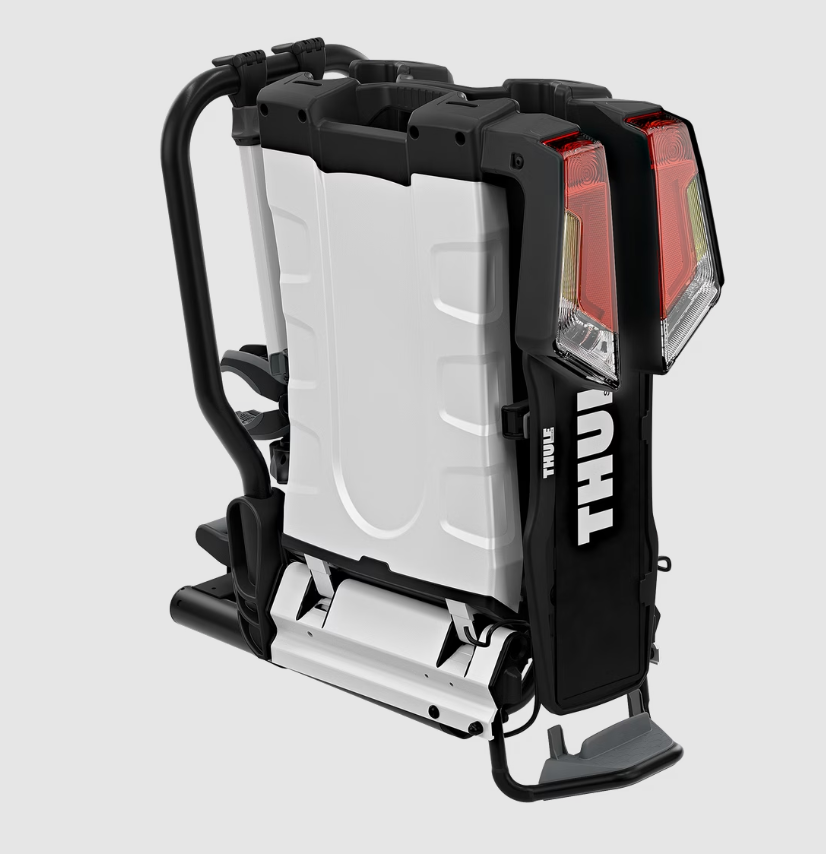 Thule Easyfold Xt Fix4Bike Fahrradträger für 2 Fahrräder mit 13-poliger Anhängerkupplung