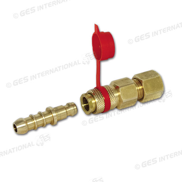 Gasanschluss Ø 8 mm - Schnellkupplung RGS113