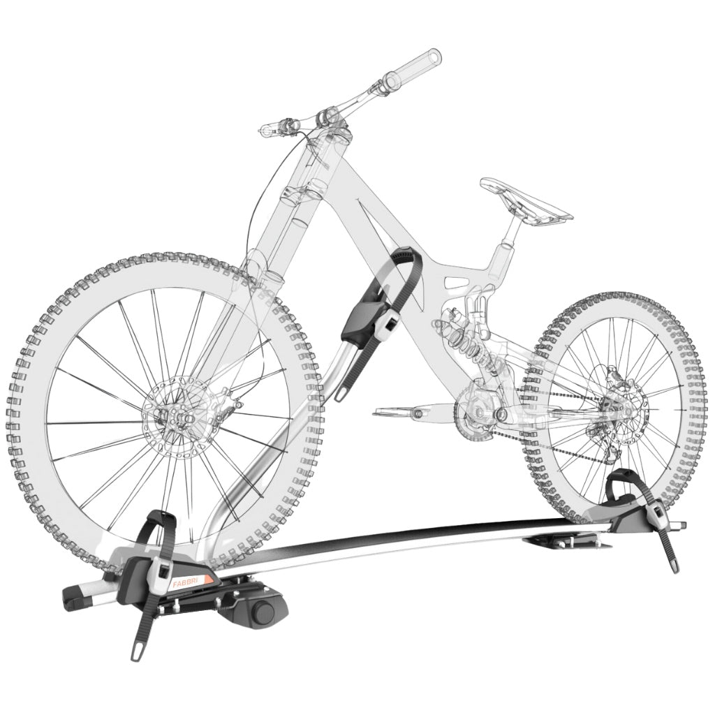 Fabbri Solomon Dachfahrradträger - Universal Aluminium 25kg 6201352