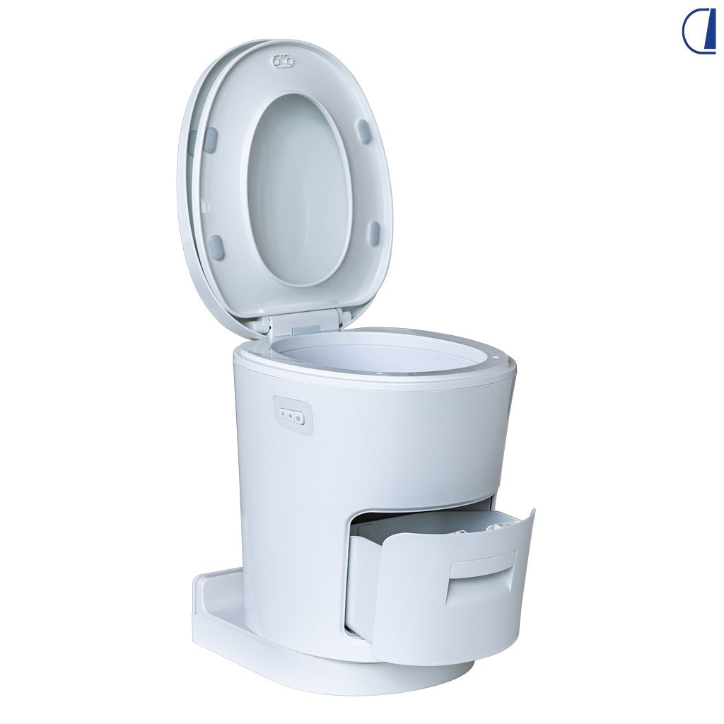 Di-Tec WC fisso automatico a sensore Large per camper 9-16V 160W