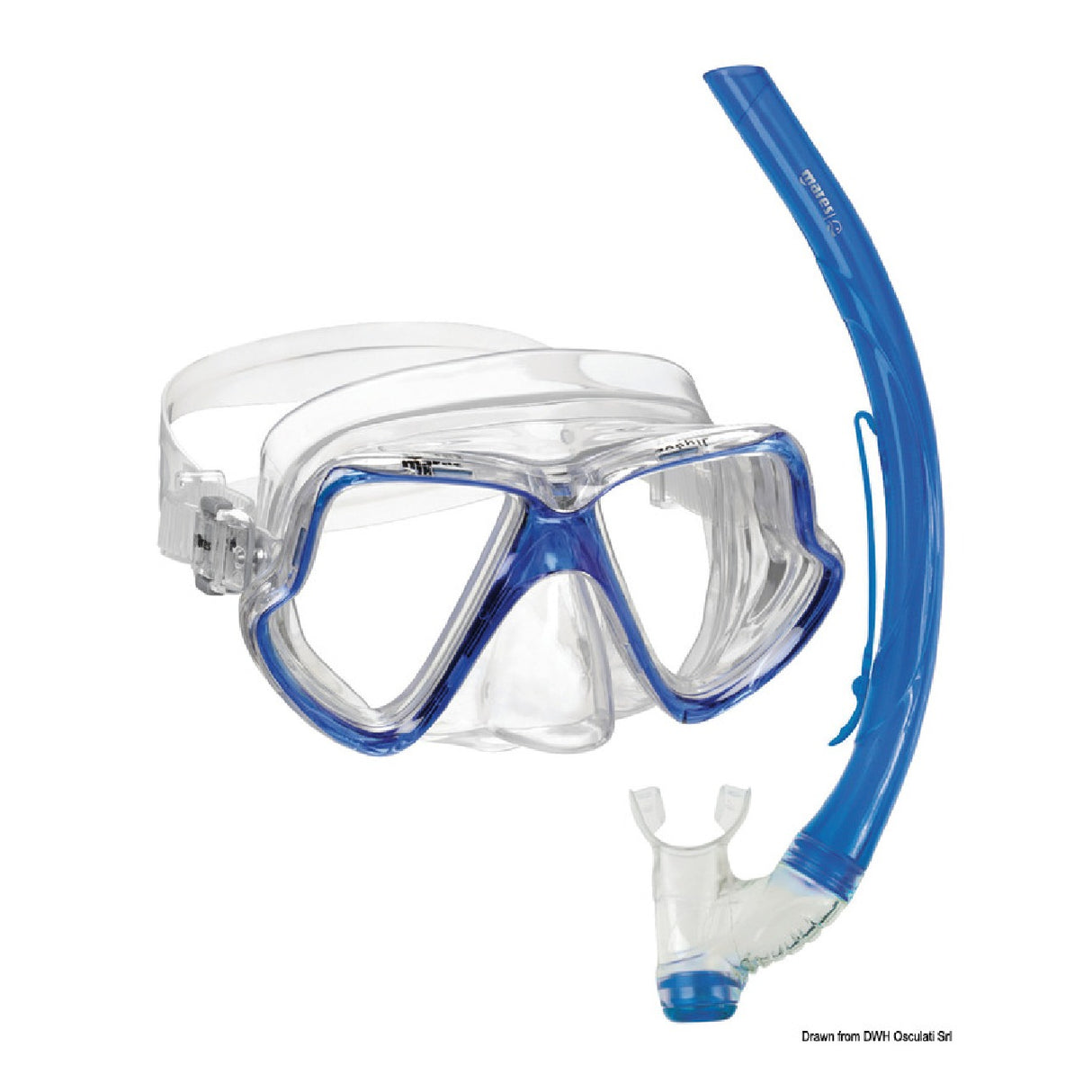 Mares Set de máscara y snorkel modelo Zephir