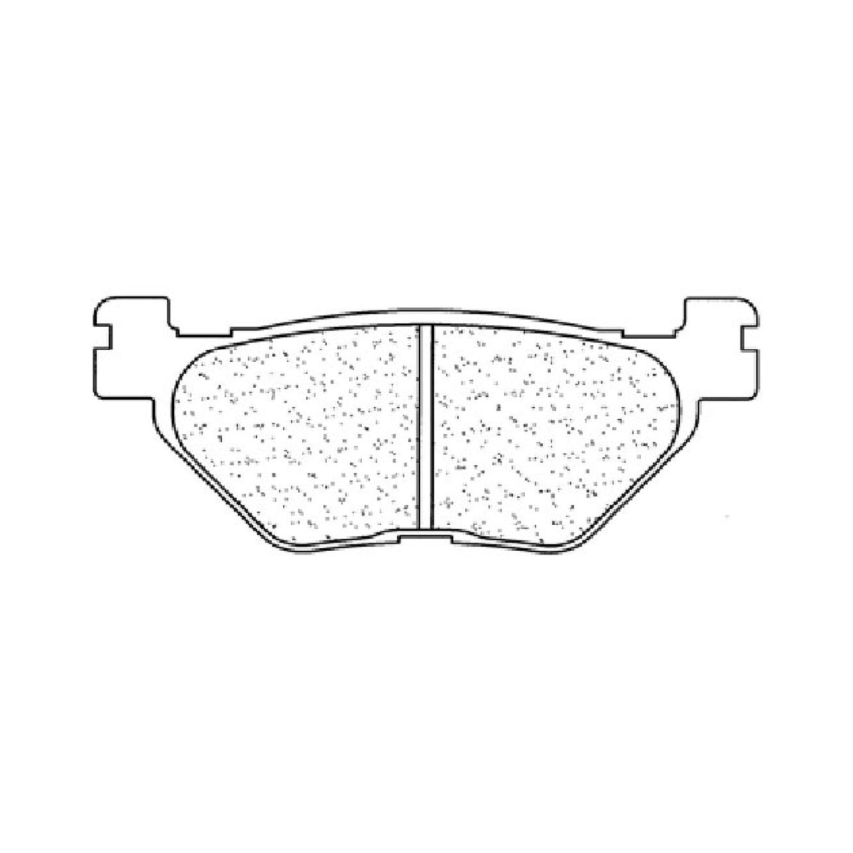 Pastillas de freno traseras Cl Brakes 1084RX3 YAMAHA TDM 900 CC 02/14