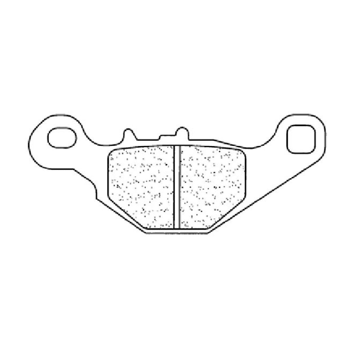 Pastillas de freno traseras Cl Brakes 1152X59 SUZUKI RM RA 85 CC 05/12