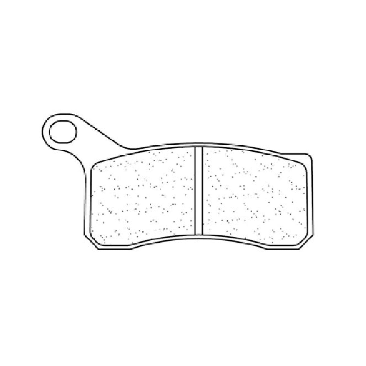 Cl Brakes 1204ATV1 Pastiglie Freno HM CRE Derapage Competition 50 CC 09/10