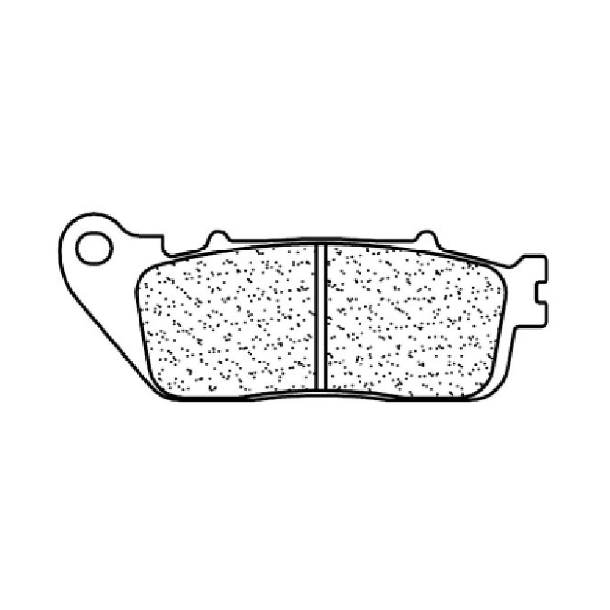 Cl Brakes 1217RX3 Pastiglie Freno Posteriori HONDA VFR F (RC79) 800 CC 14/16