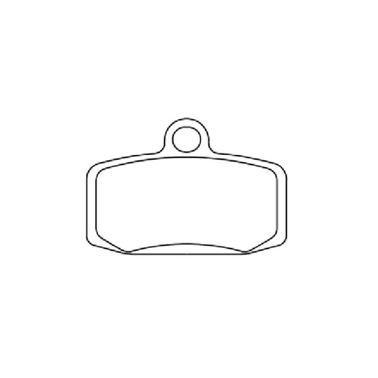 Cl Bremsen 1228MX10 Bremsbeläge HUSQVARNA TC 17/14 85 cm³ 14/20