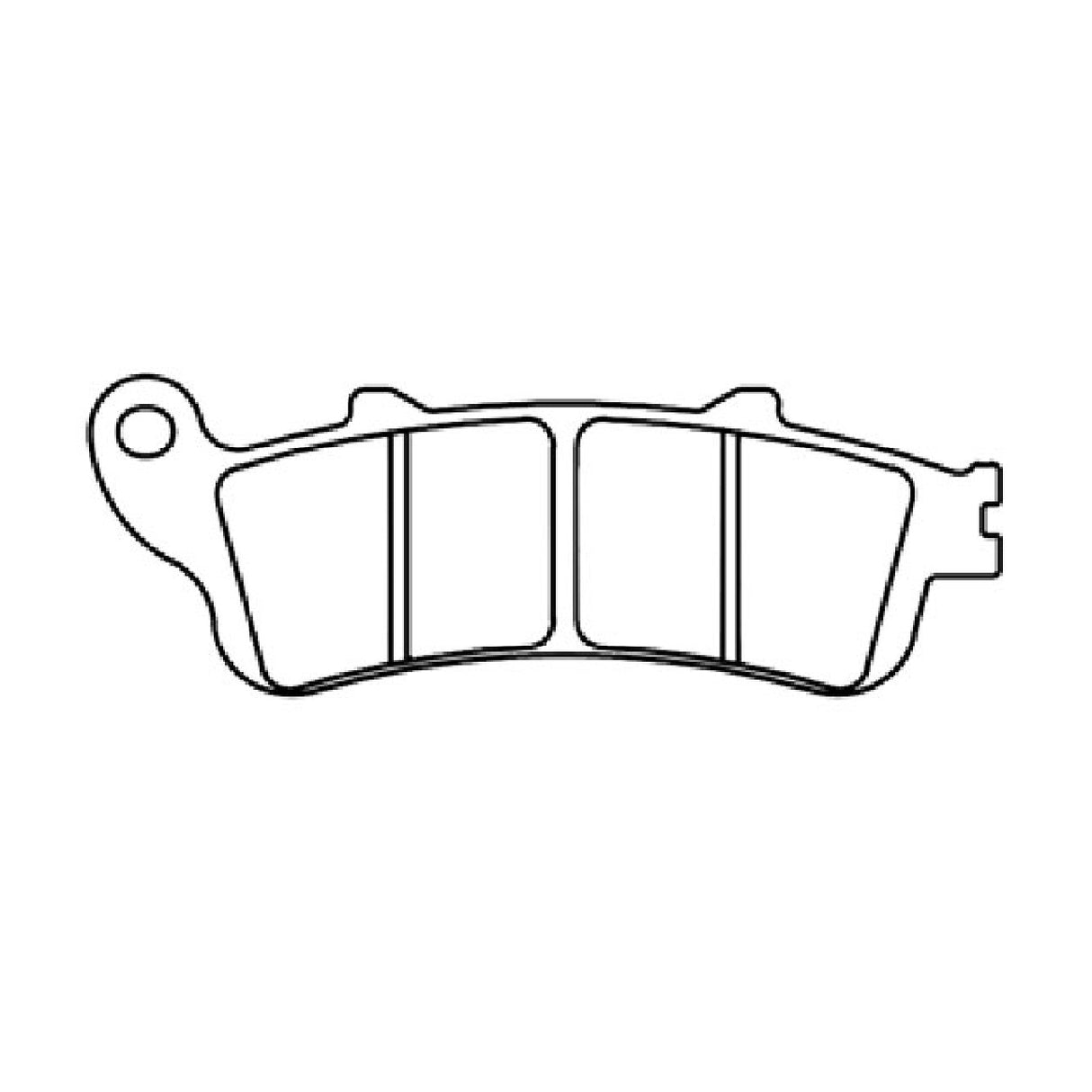 Cl Brakes 1231RX3 Pastiglie Freno Posteriori HONDA GL Gold Wing 1800 01/17