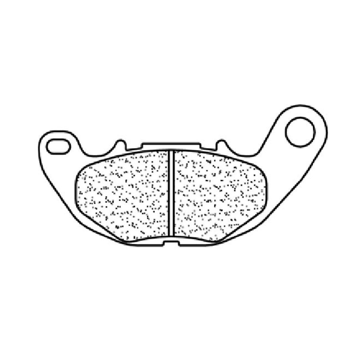 Cl Brakes 1240XBK5 Pastiglie Freno YAMAHA MT03 (RH07K) 321 CC 16/19